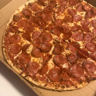 Pepperoni and sausage.