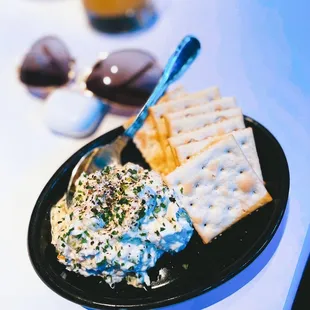 Smoked trout dip / $10