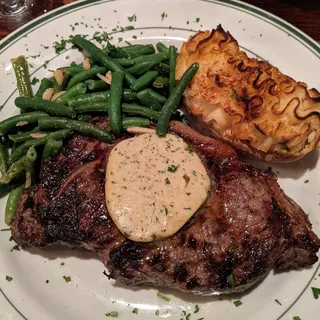 Pepper Crusted New York Steak