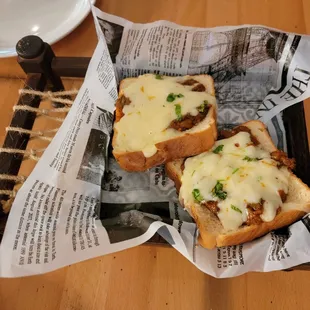 Chili Cheese Toast