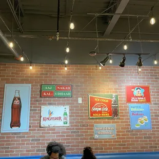 a brick wall