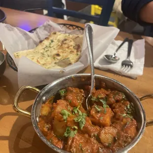 Aloo Gobi &amp; Naan