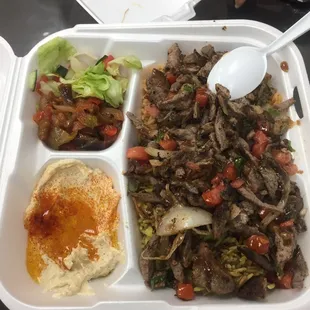 Shawarma plate