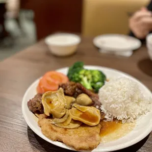 Steak and Pork
