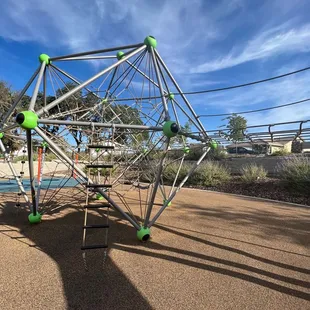 Big kid playground side