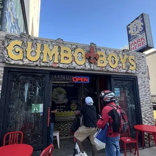 Front of the establishment