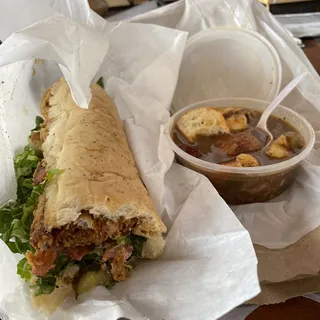 Soft Shell Crab Poboy