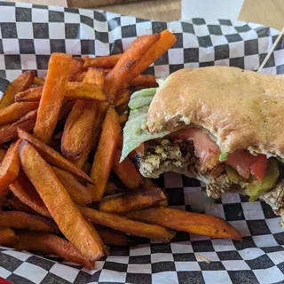 Creole Chicken Burger