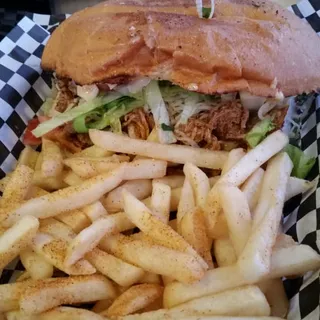 Pulled Chicken Sandwich