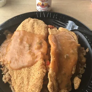 Smothered Catfish