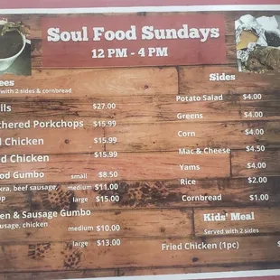 Soul Food Sundays