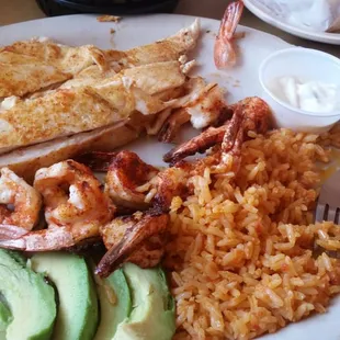 Pretty good but all 3 plates were missing 1 shrimp  we got 9 not 10