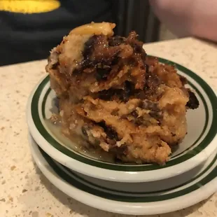 Bread pudding dessert