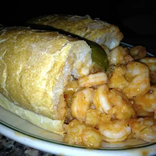 Sauteed Shrimp Po-Boy