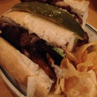 Blackened Fish Po-Boy