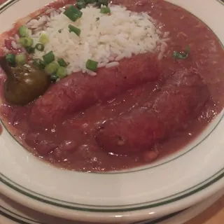 Red Beans and Rice with Smoked Sausage