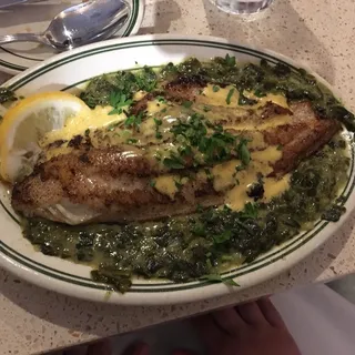 Fresh Fish Florentine