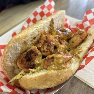 Shrimp po boy