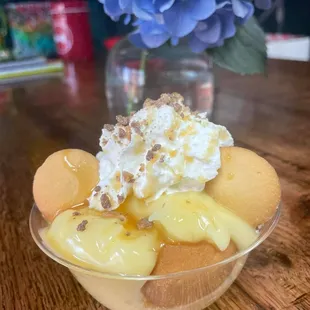 a dessert in a bowl