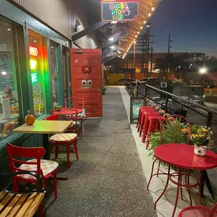 Outdoor seating