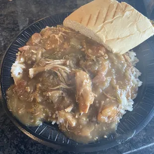 Gumbo Over Rice