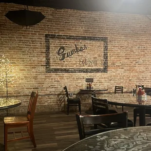 the interior of a restaurant