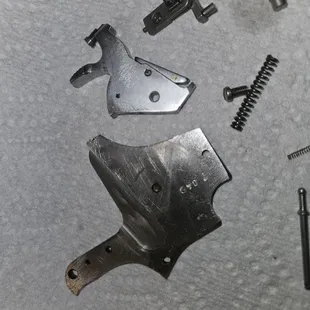 After I completely disassembled it and cleaned with some scrubbing for the rust.