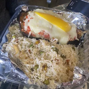 Egg plant special . It was!