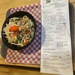 2 Proteins Poke Bowl