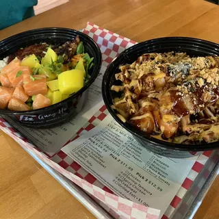 3 Proteins Poke Bowl