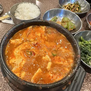 Seafood Soft Tofu Stew