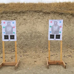Semi-Private 2-day CFS course with Mandy of "GunLady DFI" at the Sacramento Valley Shooting Center; Range 5A. October 2015.