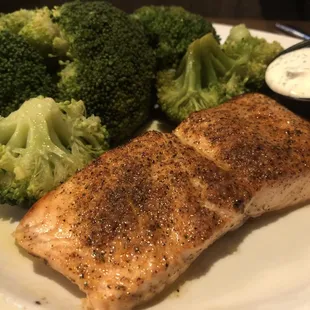 Honey Glazed Salmon.