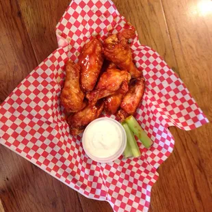 We got wings! 5 Different Flavors