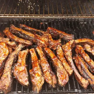 ribs on the grill