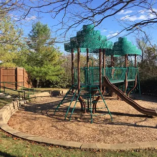 Little play area by restrooms.