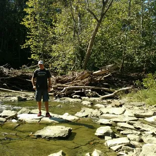 Beautiful Creek - tons of minnows!