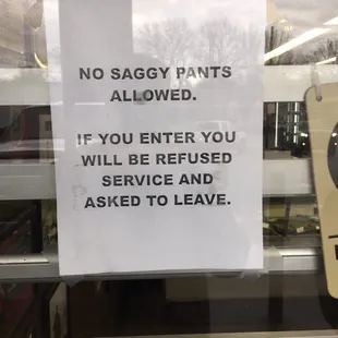 I love this sign. Every business should do this.