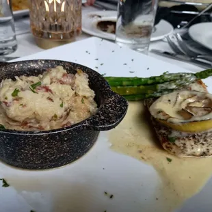 Mahi Mahi and mashed potatoes