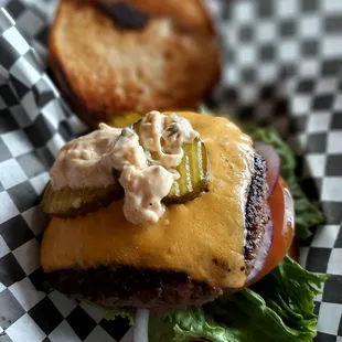 Burger week burger, the Lil G.