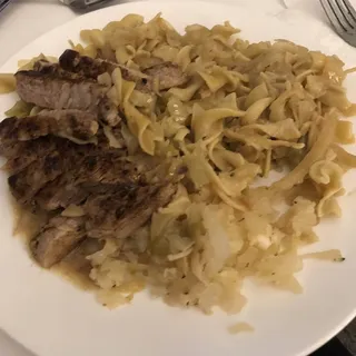 Cabbage & Noodles & Kielbasa