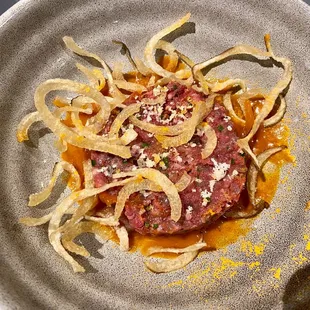 Bear Creek Tartare, Arby&apos;s sauce, Curly Fries