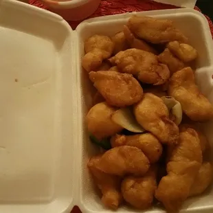 Sweet and Sour Chicken !