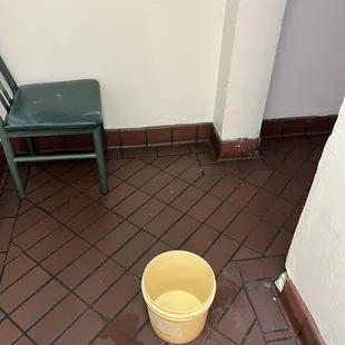 Leak from ceiling