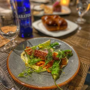 Wood Oven Charred Octopus