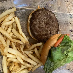 This for13 dollars, the bun is to think and the patty was very small,
