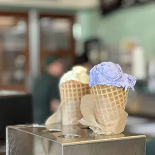 Taro ice cream