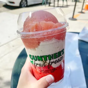 Strawberry Freeze