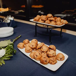mini chocolate chip cookies
