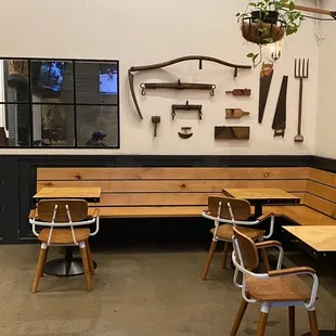 the interior of a restaurant